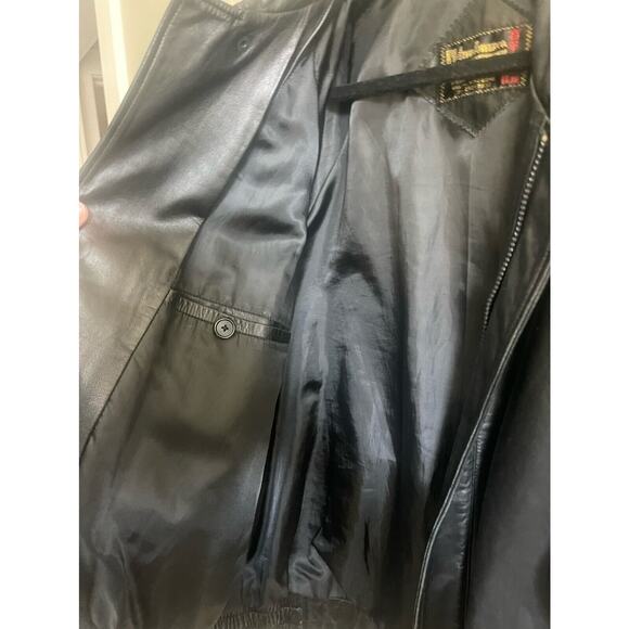 Men's CUSTOM Leather Jacket Custom Tailored XL Hong Kong - Picture 4 of 10